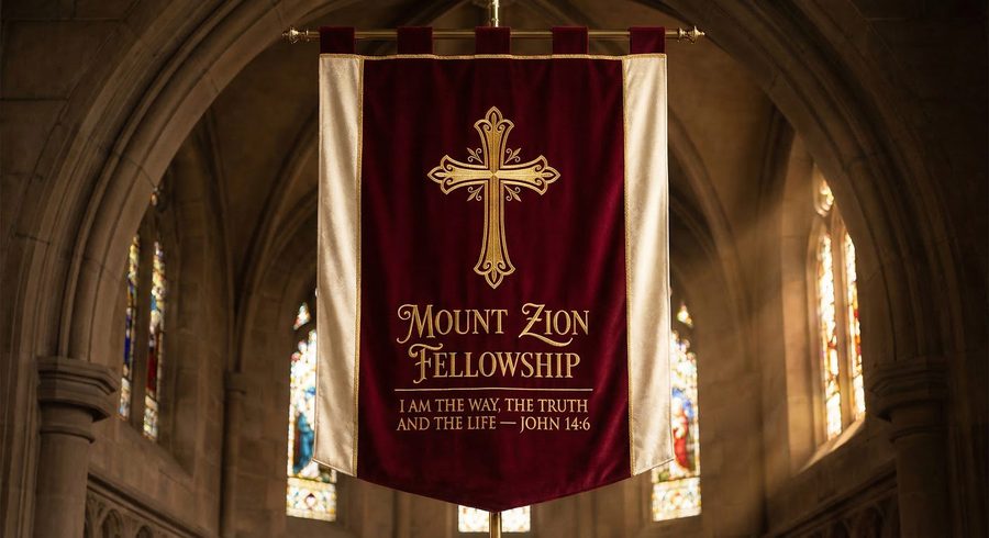 Fabric Sanctuary Banner