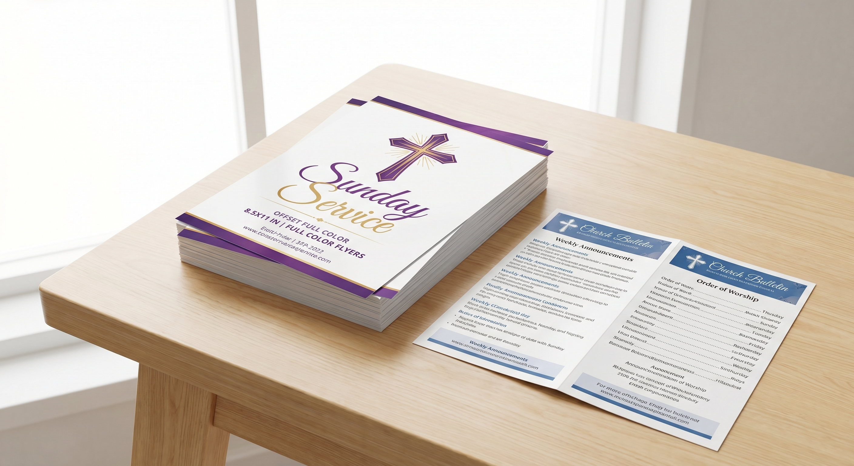 Church Flyers - Standard 8.5x11