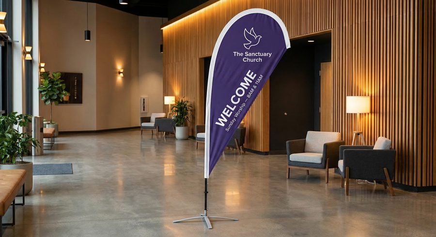 A-Frame Pop-Up Banner