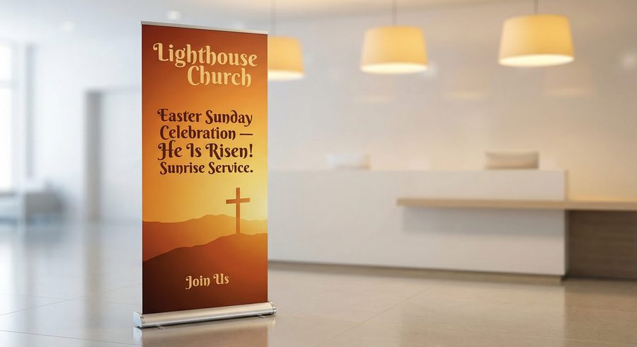 Retractable Roll-Up Banner